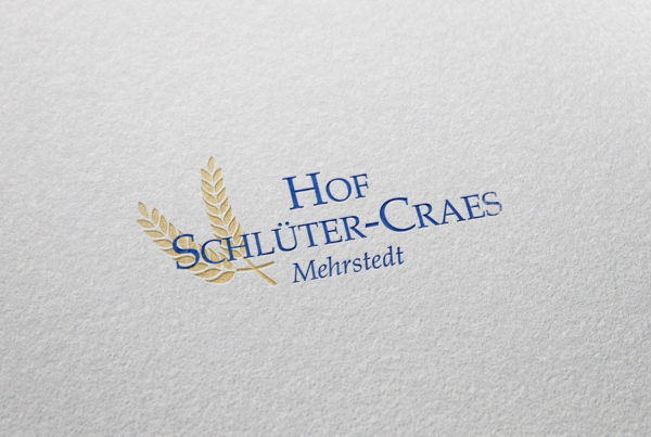 Logoentwicklung Hof Schlüter Craes Mehrstedt