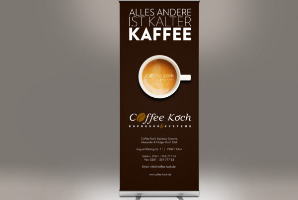 Rollup Coffee Koch Espresso Systeme